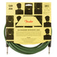 Fender Joe Strummer Instrument Cable 13ft 4m Straight-Straight with Nickel Plated 1/4" Connectors, 23 AWG (Drab Green)