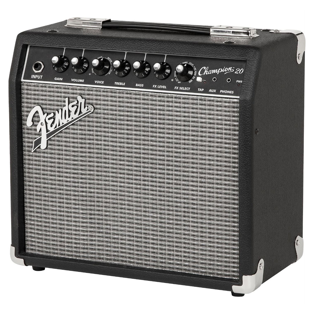 Fender Champion 20 20-Watt 1x8" Guitar Combo Amplifier with Onboard Effects, AUX In, Headphone Output for Electric Guitars