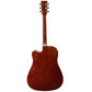 Fernando Acoustic Electric 21 Fret Guitar with Built-In Equalizer and 6.5mm AUX Output (Natural) | AW-41EQ