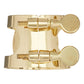 Fernando LG100 Brass Ring Ligature Clamp with Adjustable Double Screw Locks for Tenor Saxophones
