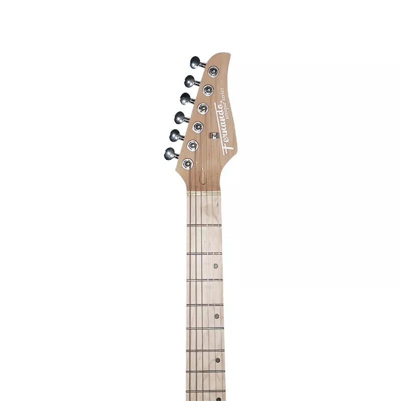 Fernando PJE-96 6 Strings 22 Fret HH Electric Guitar with 3-Way Pickup Selector, Maple Fingerboard and Tune-O-Matic Bridge for Musicians (Red, Black, Metallic Bronze)