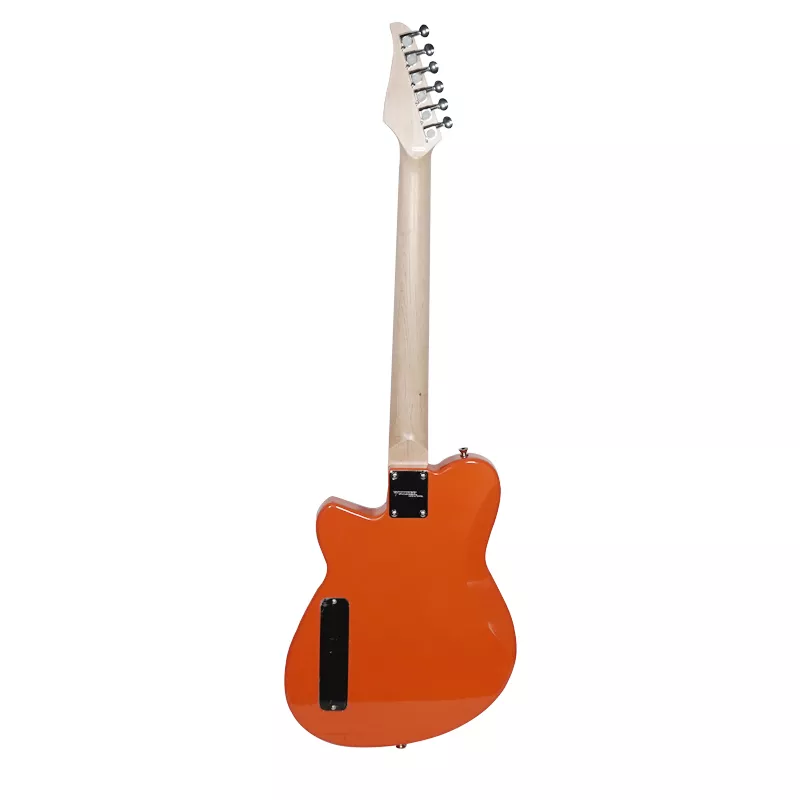 Fernando PJH-99 6 Strings 22 Fret HH Semi Hollow Electric Guitar with Tune-o-Matic Bridge, Maple fingerboard and 3-Way Pickup Selector for Musicians (Blue, Orange)