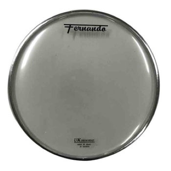Fernando Ambassador Bass Drum Head with Single Ply Film Coating for Marching Drums and Kits (24", 26", and 28") | UT-1224-BA, UT-1226-BA, UT-1228-BA