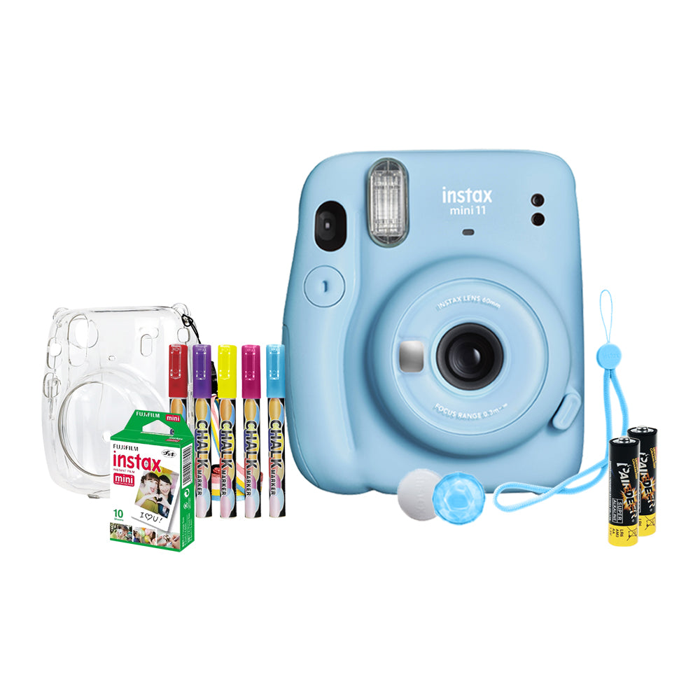 Fujifilm Instax Mini 11 Instant Camera Scribble Set with Acrylic