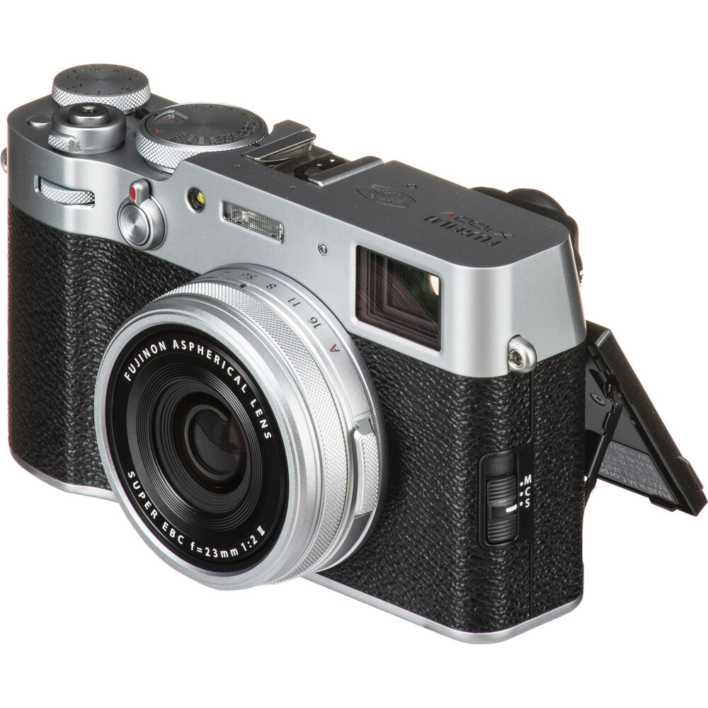 FUJIFILM X100VI Mirrorless Camera with Fujinon 23mm f/2 Prime Lens, 40.2MP APS-C X-Trans CMOS 5 HR Sensor, 425-Point Phase-Detection Autofocus, Bluetooth & WiFi, Film Simulation Modes