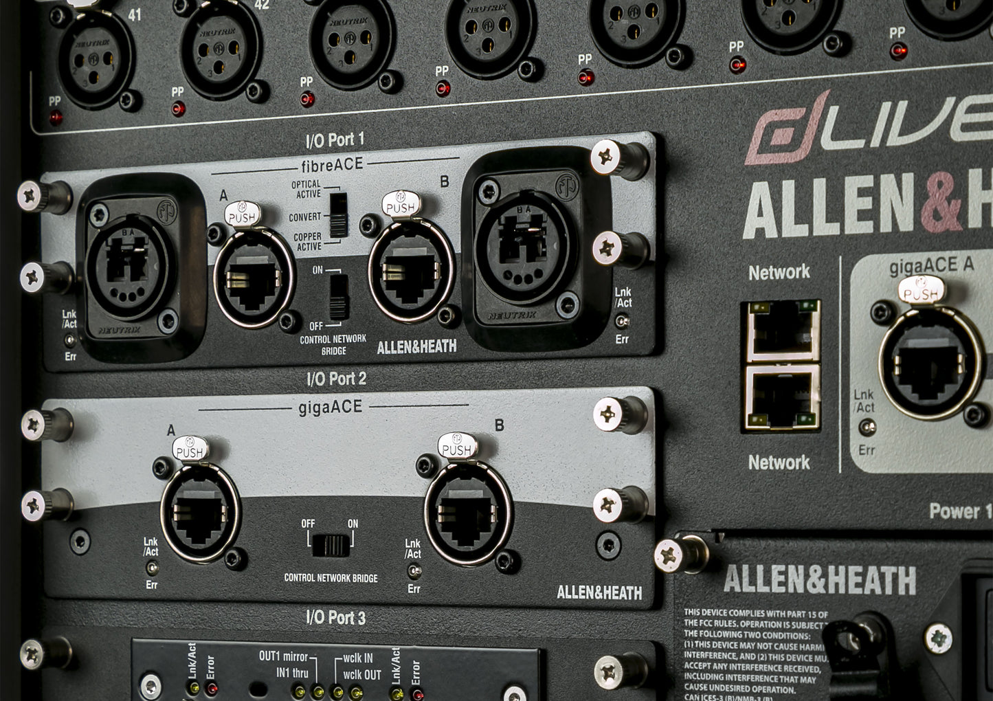 Allen & Heath M-DL-GOPT-A fibreACE dLive Audio Networking Card