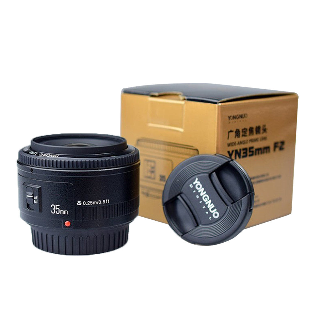 Yongnuo YN35MM F 2C 35mm f 2 Prime Lens for Canon EF EFS Camera