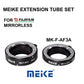 Meike MK-F-AF3A Metal Auto Focus Macro Extension Tube 10mm 16mm for FUJIFILM Fuji Camera
