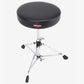 Gibraltar 5608 Drum Throne 13" Vinyl Lightweight Round Adjustable Seat with 24" Max Height, Memory Lock for Drummers