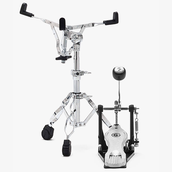 Gibraltar 5700PK 5-Piece 5700 Series Drum Hardware Pack with Snare and Hi-Hat Stand, Boom Stand, Straight Stand and Single Pedal