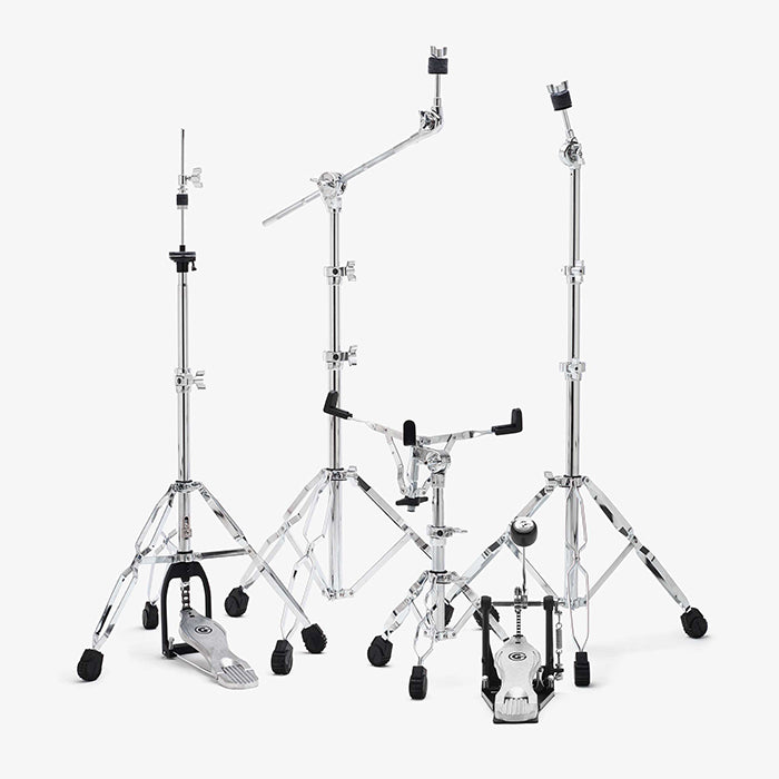 Gibraltar 5700PK 5-Piece 5700 Series Drum Hardware Pack with Snare and Hi-Hat Stand, Boom Stand, Straight Stand and Single Pedal