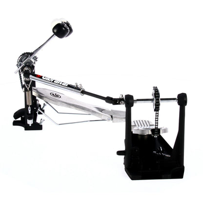 Gibraltar 5711DB Single Chain Drive Double Bass Drum Pedal with Adjustable Spring Tension, Dual Surface 90g Beaters