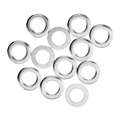 Gibraltar SC-11 Metal Tension Rod Washers (12 Pack) for Drums Hoops (10mm Outer / 6mm Inner Diameter)