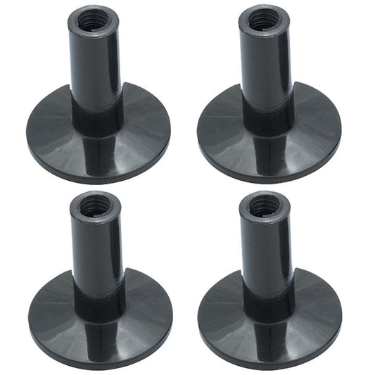Gibraltar SC-19A 8mm ABS Long Cymbal Sleeve (4 Pack) with Flanged Base for Drum Stand Tilters