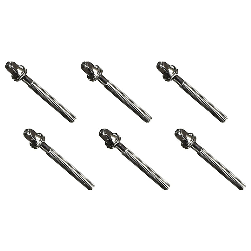 Gibraltar SC-4B 2" Floor Tom Tension Rods with Washer for Drums 6 pack