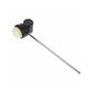 Gibraltar SC-LBDB Lightweight Bass Drum Beater with Rod, Mid Low Impact with Bass Wood Material