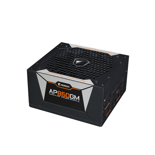 GIGABYTE AORUS P850W 80+ Gold 850W Full Modular Power Supply with 135mm Smart Double Ball Bearing Fan, Over Current and Over Voltage Protection | GP-AP850GM