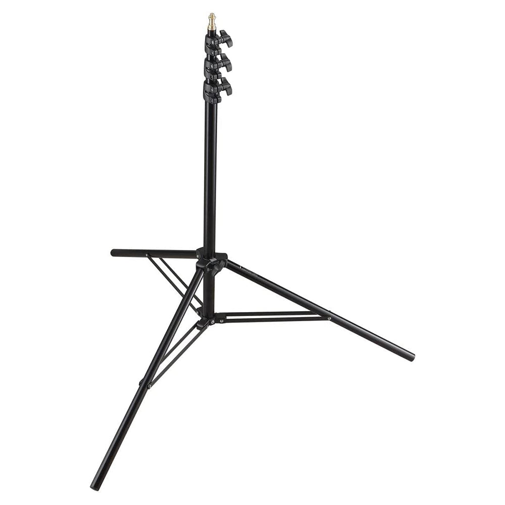 Godox 300F 3-Section Lightweight Aluminum 300CM Light Stand with 3kg Payload, Large Knobs and 1/4"-20 Male Threaded Tips for Studio Lights