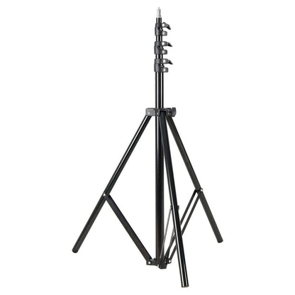 Godox Professional Aluminum Alloy Adjustable / Reversible Leg Light Stands with Lightweight Material, 5/8" Gold / Silver Plated Spigot Stud, Max 3Kg Load Capacity and up to 9Ft Max Height for Photography, Lighting and Studio Equipment