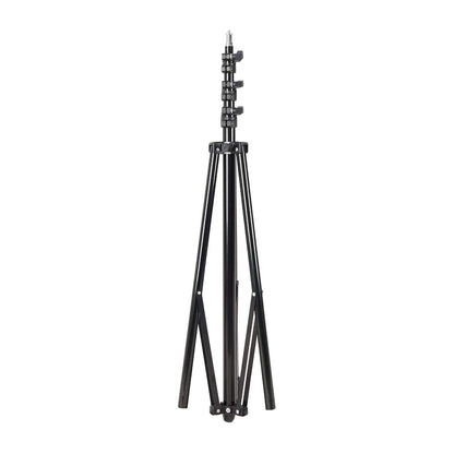 Godox Professional Aluminum Alloy Adjustable / Reversible Leg Light Stands with Lightweight Material, 5/8" Gold / Silver Plated Spigot Stud, Max 3Kg Load Capacity and up to 9Ft Max Height for Photography, Lighting and Studio Equipment
