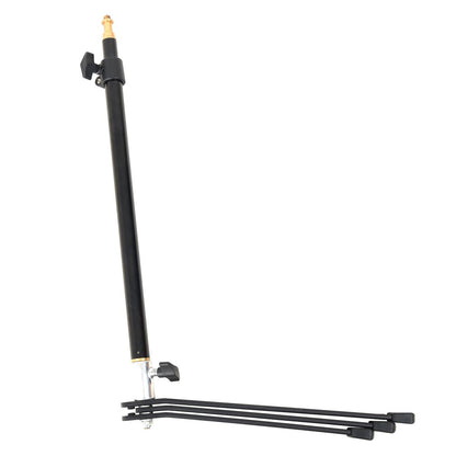 Godox 90F Foldable 2-Section 86cm Floor Studio Light Stand with 3Kg Load Capacity and Removable Base