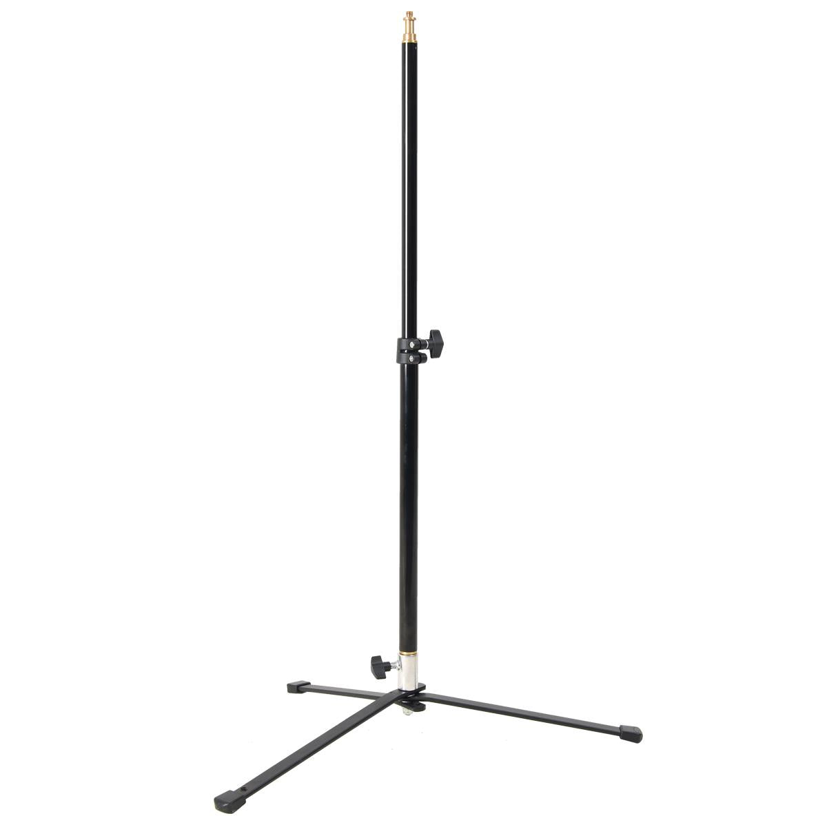 Godox 90F Foldable 2-Section 86cm Floor Studio Light Stand with 3Kg Load Capacity and Removable Base