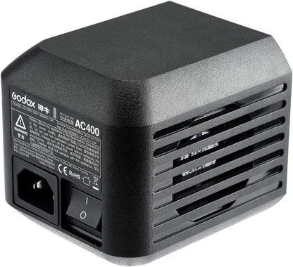 Godox Wistro AC400 400W AC Power Unit Source Adapter for AD400 Pro Video Light with Cable