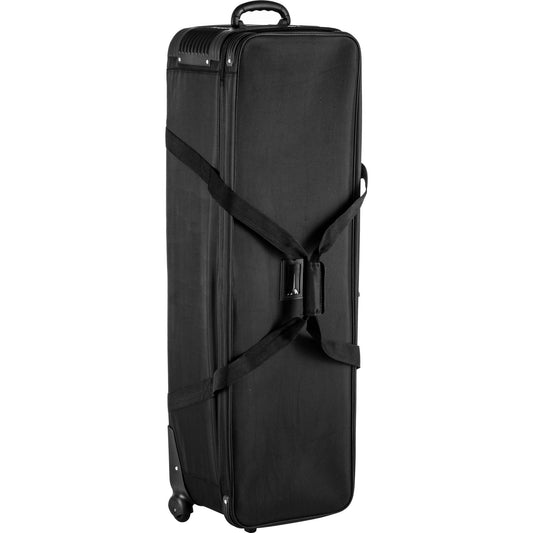 Godox CB-01 Light Stand / Tripod Wheeled Carrying Bag 44.9" Padded Case with Dividers, Corner Guards