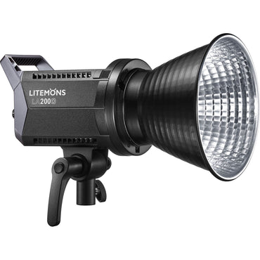 [CLEARANCE] Godox Litemons LA200D Studio LED Video Light (Daylight) 230W with 5600K Color Temperature, Bluetooth Wireless Control, 8 FX for Vlog Photography