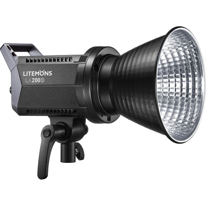 [CLEARANCE] Godox Litemons LA200D Studio LED Video Light (Daylight) 230W with 5600K Color Temperature, Bluetooth Wireless Control, 8 FX for Vlog Photography