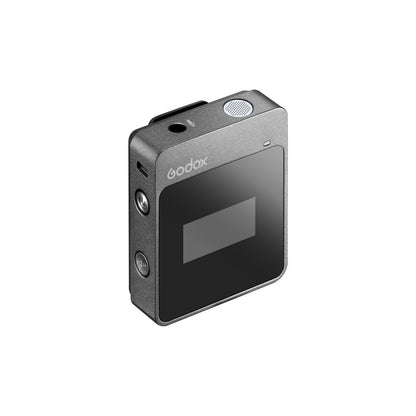 [CLEARANCE] Godox MoveLink UC1 Compact Wireless Microphone System Compatible with Smartphones and Tablets with Type-C Ports for Audio Recording and Vlogging (2.4GHz)