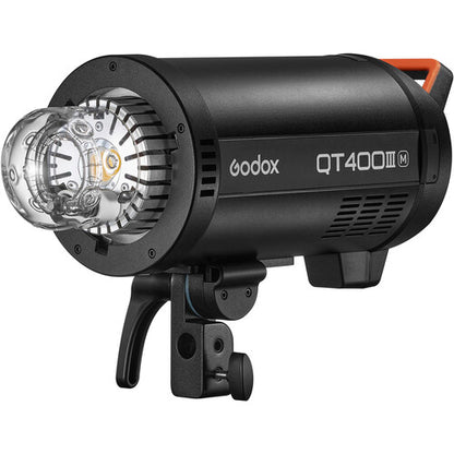 Godox QT400IIIM Flash Head 400W/s LED 2.4G Wireless with LCD Display and Built-in S1 and S2 Slave Trigger Modes