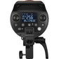 Godox QT400IIIM Flash Head 400W/s LED 2.4G Wireless with LCD Display and Built-in S1 and S2 Slave Trigger Modes