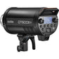 Godox QT600IIIM Flash Head 600W/s LED 2.4G Wireless with LCD Display and Built-in S1 and S2 Slave Trigger Modes