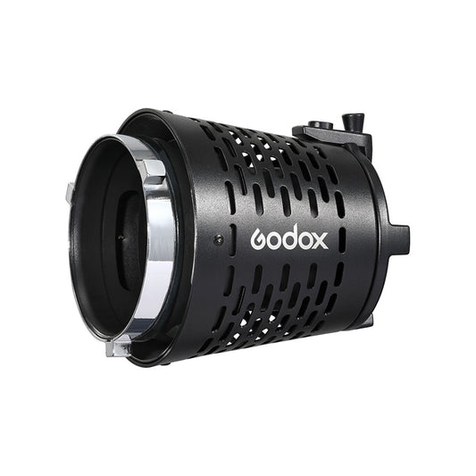 Godox SA-17 Bowens Mount Snoot Adapter to SA-P Projector Projection Attachment for LED Lights and Studio Lighting Equipment