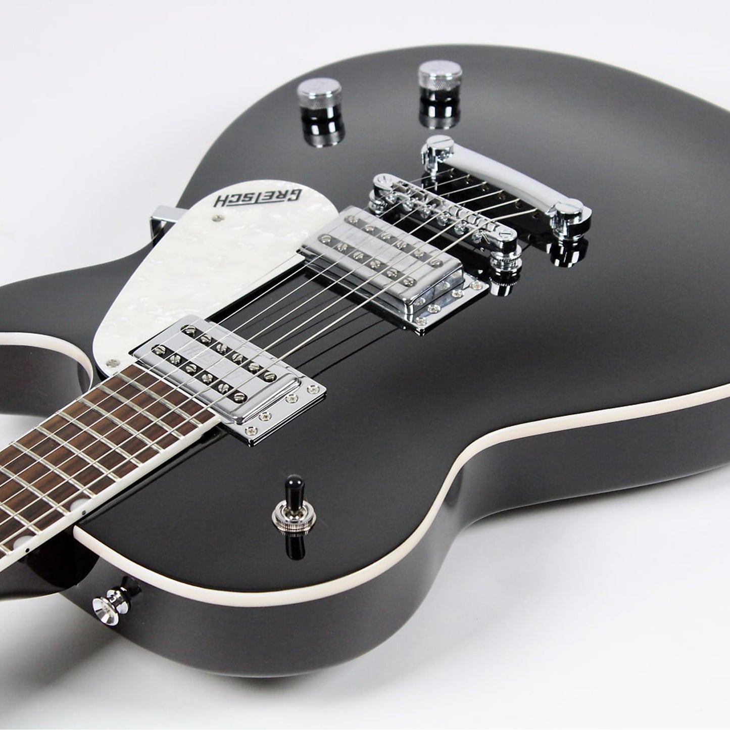 Gretsch G5425 Electromatic Jet Club Electric Guitar with Solid Body, Humbucking Pickups HH Right-Handed (Black)