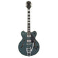 Gretsch G2622T Streamliner Center Block Electric Guitar with Bigsby, Double-Cut Semi-Hollow Body, BT-2S Pickup HH Right-Handed (Gunmetal)