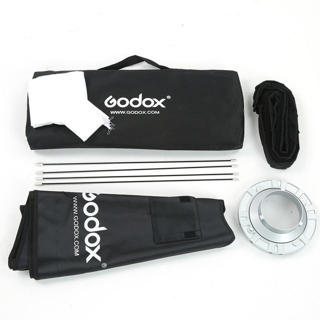 Godox SB-FW6060 24" 60cm x 60cm Softbox Bowens Mount Ring with Grid Honeycomb