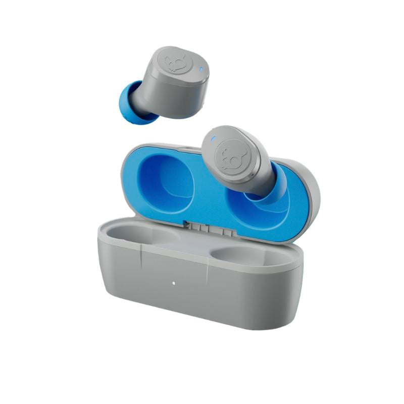 Skullcandy Jib 2 True Wireless Noise Isolation In-Ear Earbuds with Bluetooth 5.0, 33 Hours Battery Life, IPX4 Water Resistant Earphones (Grey, Grey Blue, Black)