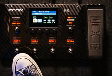 Zoom G6 Multi Effects Processor with Four Play Modes for Electric Guitar