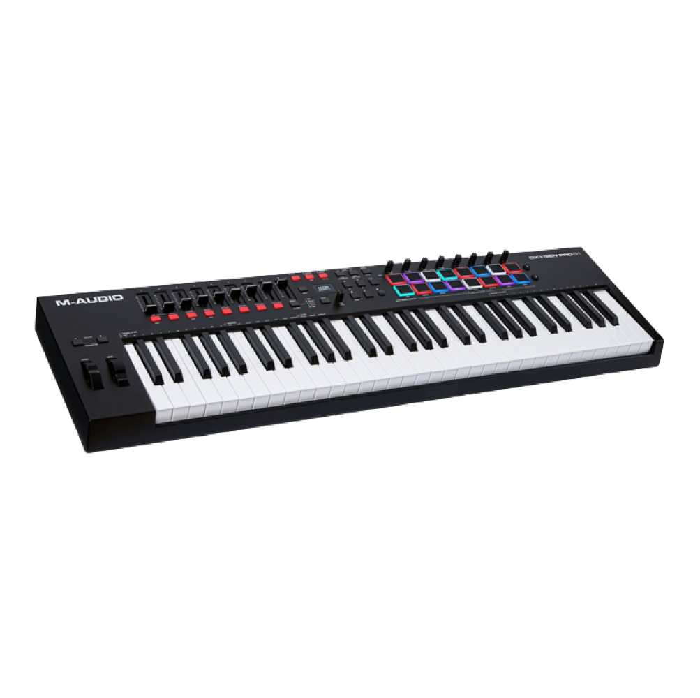 M-Audio Oxygen Pro 61 61-key USB powered MIDI controller with Smart Controls and Auto-mapping