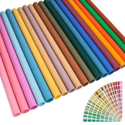 Pxel P136-62 1.35 x 10m Seamless Assorted Solid Color Paper Photo Background Backdrop for Professiol Studio Photography (Plum)