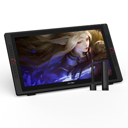[CLEARANCE] XP-Pen Artist 24 Pro 23.8 Inches 2k Resolution Graphic Display Tablet with 20 Customizable Shortcut Keys with Tilt Function and 8192 Levels Pressure Sensitive Stylus for Digital Arts