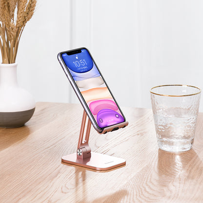 [CLEARANCE] Yoobao B2L Foldable Aluminum Stand 180 Degrees Adjustable for Phone, Tablet, iPad Stand Holder (Grey)