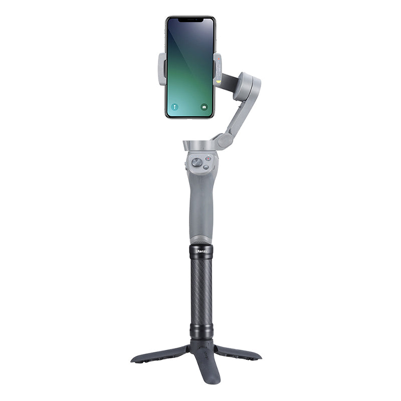 Ulanzi R041 120mm Carbon Fiber Extension Stick Monopod for DJI Osmo Mobile Zhiyun Gimbal Stabilizer Smartphone Pocket Camera Vlog Accessories