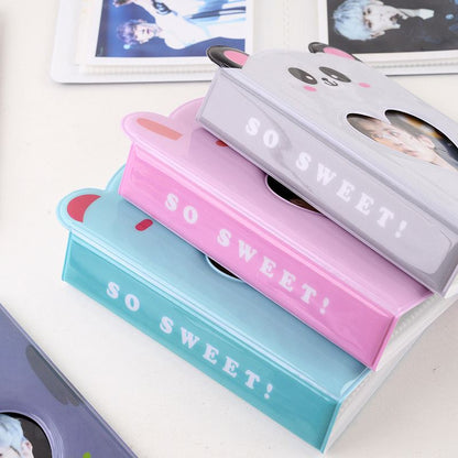 [CLEARANCE] Pikxi Cute Animal Photo Album  64 Pockets 3 Inches Pictures Holder Book For Instax Mini Camera