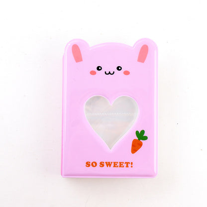 [CLEARANCE] Pikxi Cute Animal Photo Album  64 Pockets 3 Inches Pictures Holder Book For Instax Mini Camera