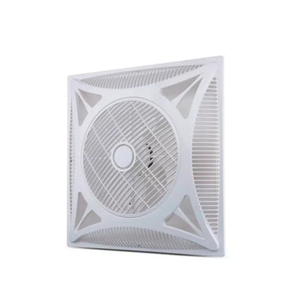 Ucassa APD-60L Embedded Ceiling Fan Integrated Gypsum Board Plasterboard with 3 Speed Control for Home and Industrial Ventilation (600 x 600mm)