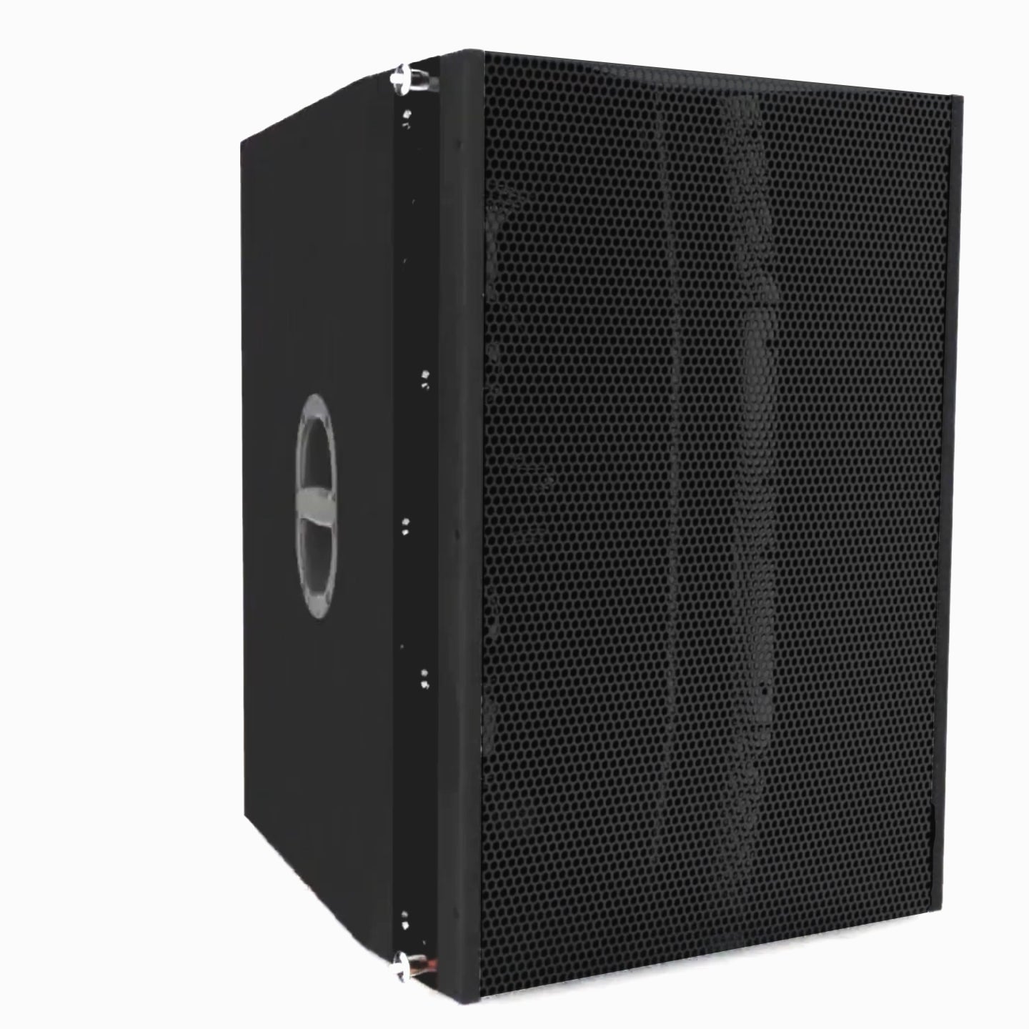 KEVLER HLT-12X 600W Hybrid Active Line Array Speaker System with Built-In 1200W Dual Amplifier and 12" Bass Driver, 50m Max Range, XLR I/O, RJ45 Port and Built-In Software and Volume Controls