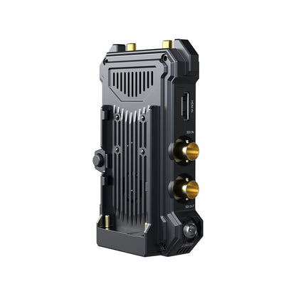 Hollyland Cosmo C1 FHD 1080P Wireless Video Transmission System with Transmitter and  Receiver, HEVO Solution Chip, SDI / HDMI Input/Output Support for Live Streaming, Professional Filmmaking